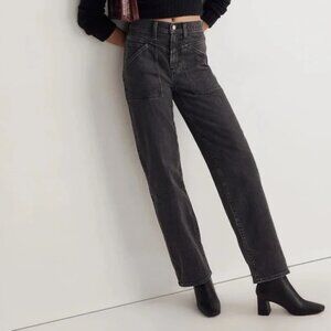 Madewell The Perfect Vintage Wide-Leg Jean Patch-Pocket Edition Size 26